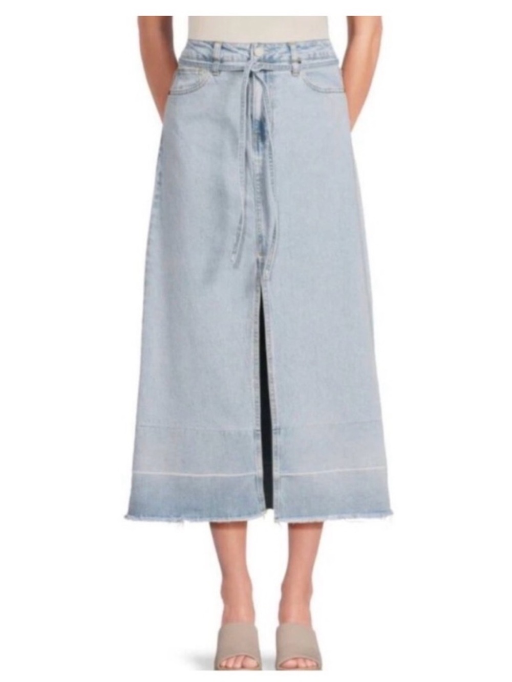 HABITUAL Blue Denim Maxi
Skirt Size M